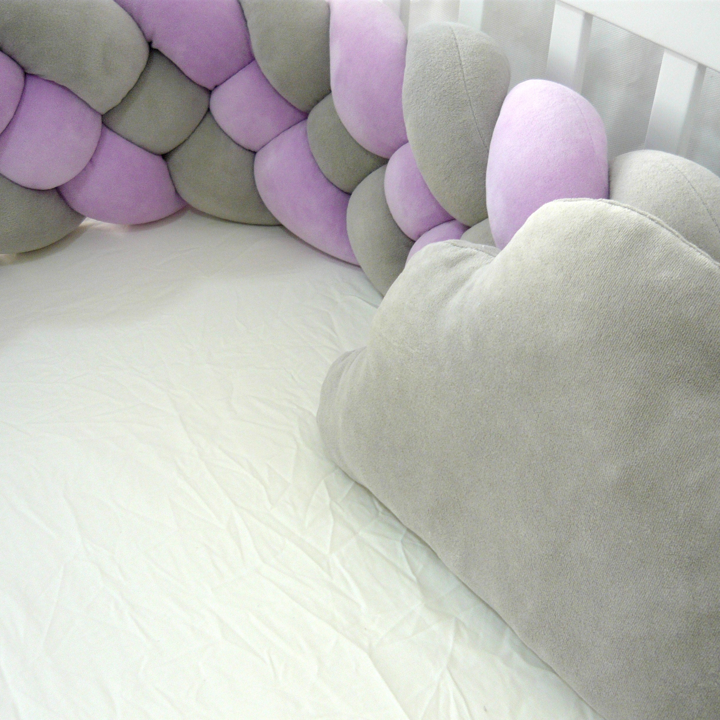 ELMALELLA - Aurora Braided Bedding Set Lavender