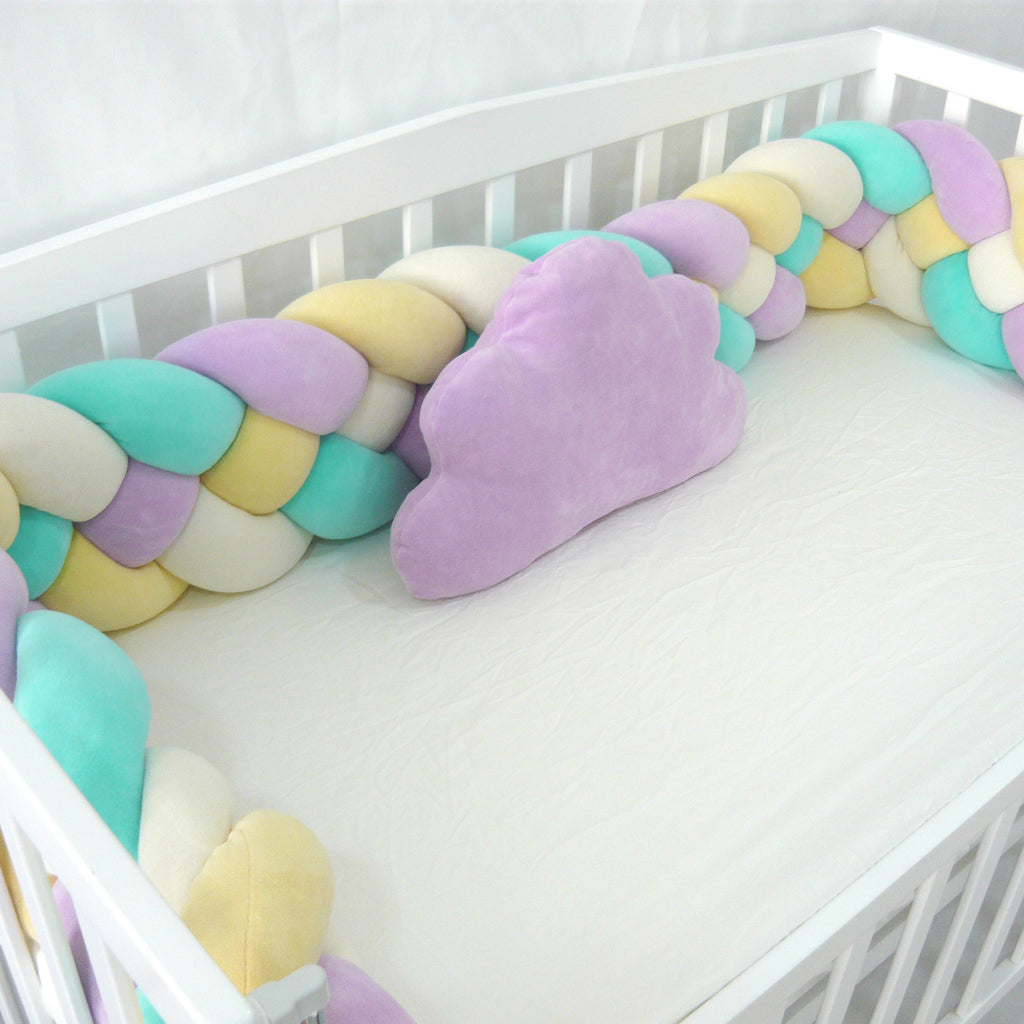 ELMALELLA - Aurora Braided Bedding Set Unicorn