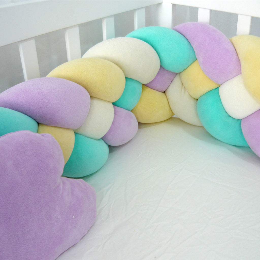 ELMALELLA - Aurora Braided Bedding Set Unicorn