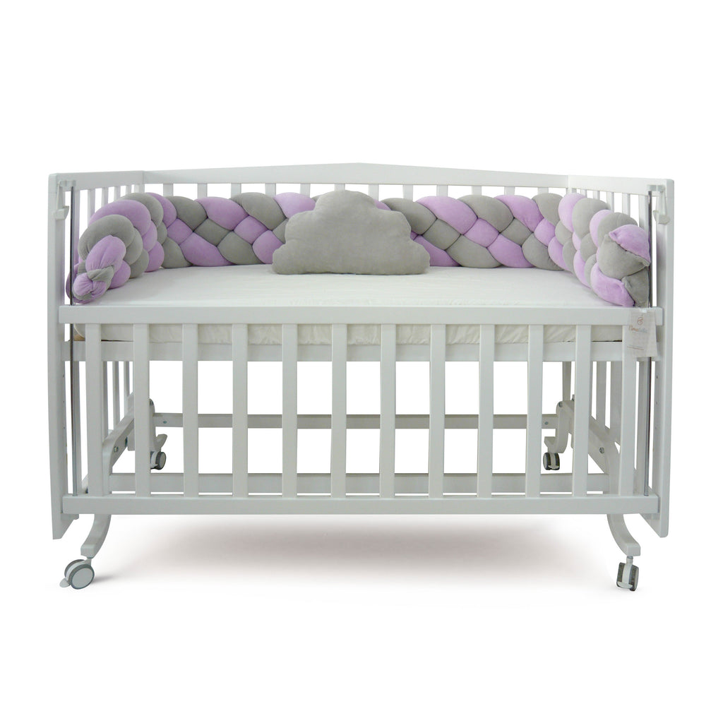 ELMALELLA - Aurora Braided Bedding Set Lavender