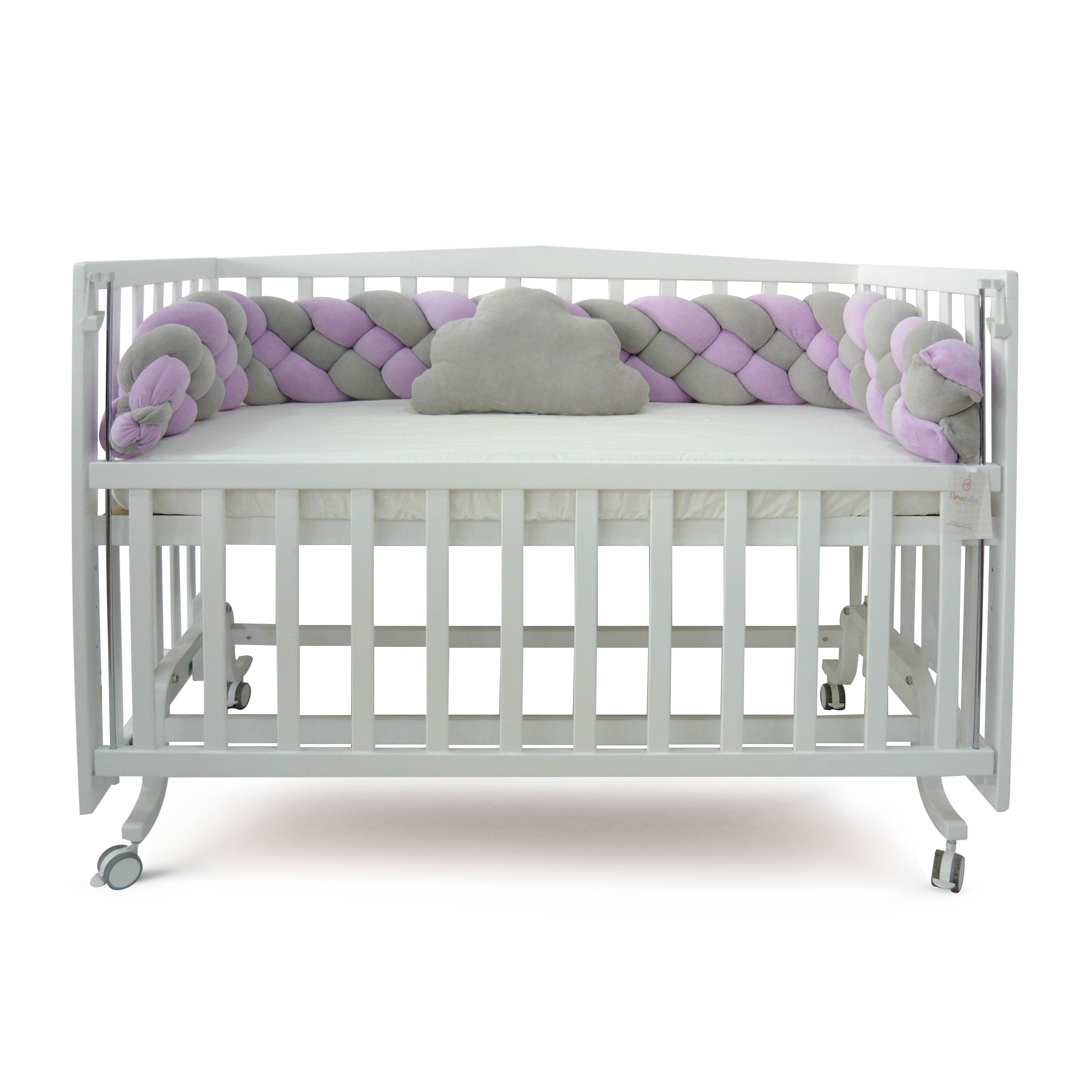 ELMALELLA - Aurora Braided Bedding Set Lavender