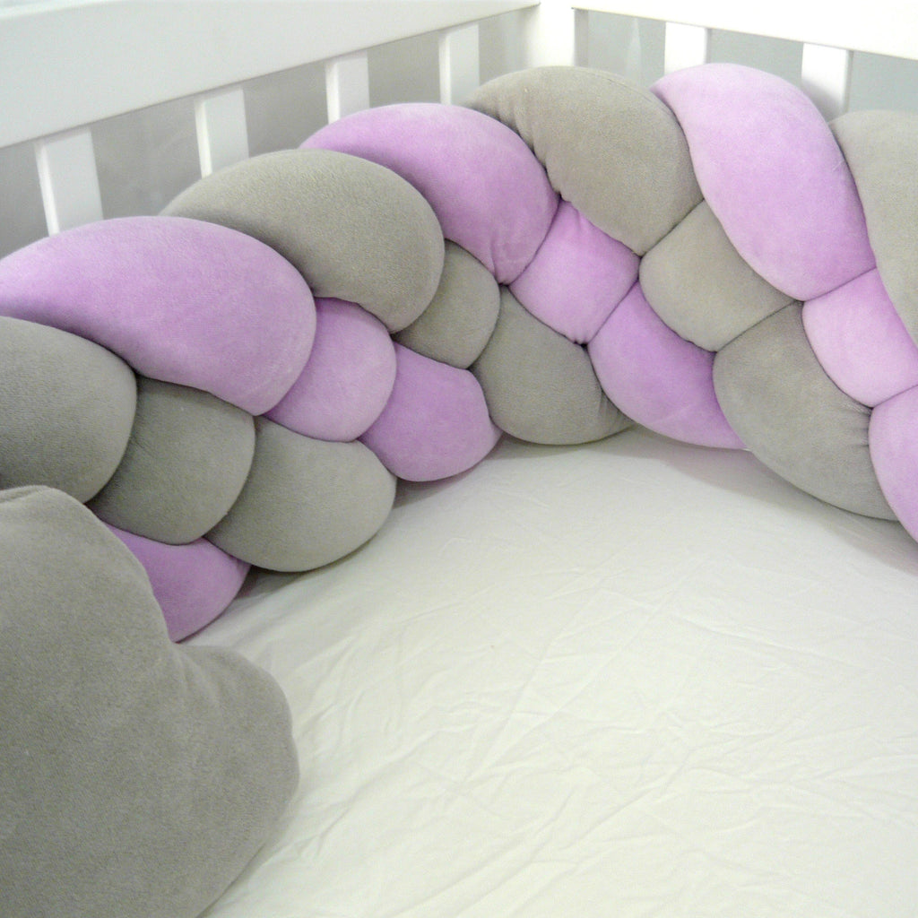 ELMALELLA - Aurora Braided Bedding Set Lavender