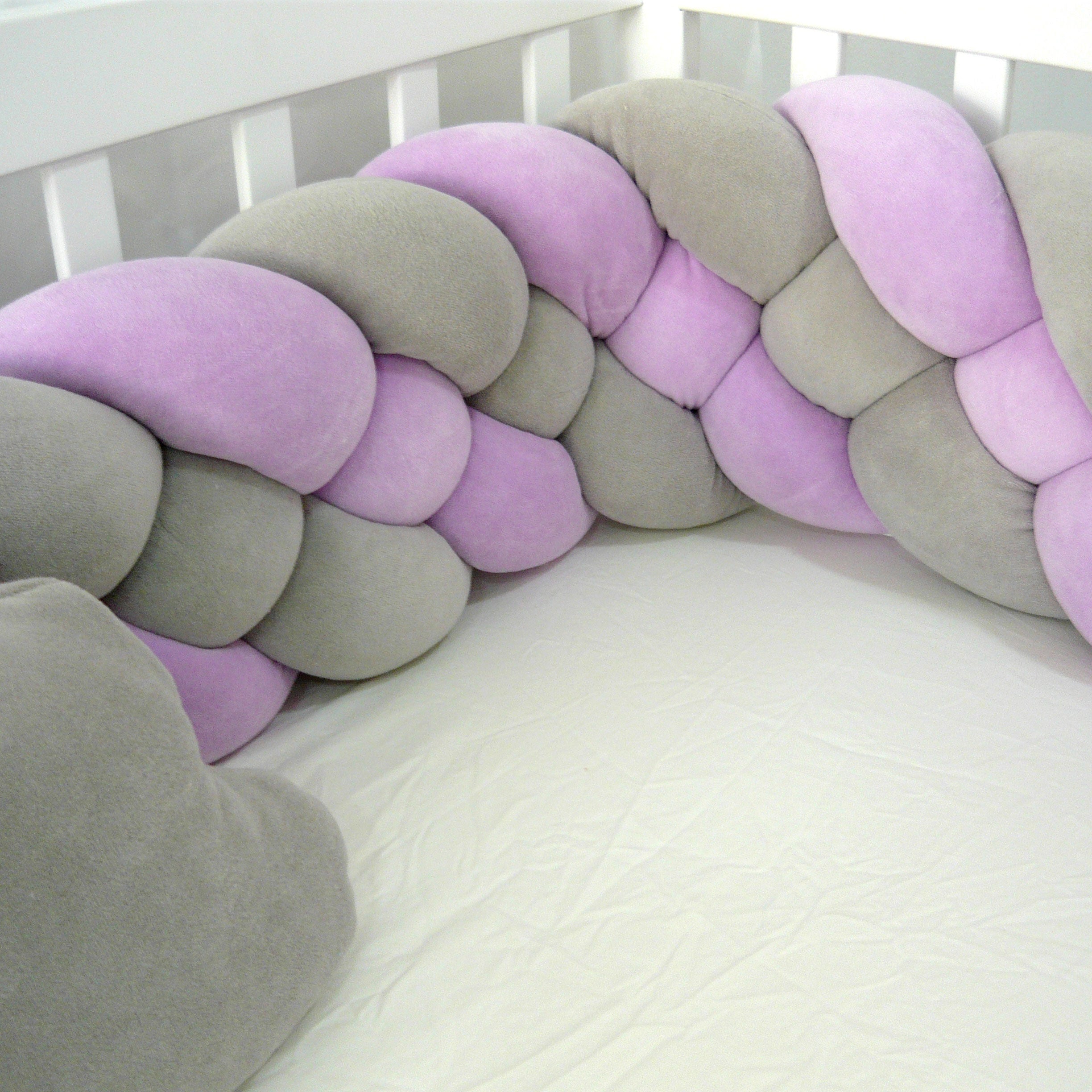 ELMALELLA - Aurora Braided Bedding Set Lavender