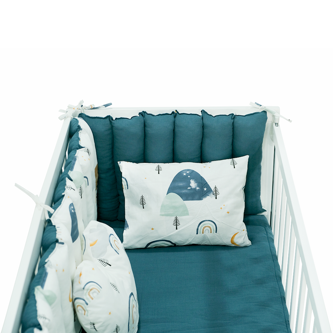 ELMALELLA - Piano Bedding Set Deep Teal
