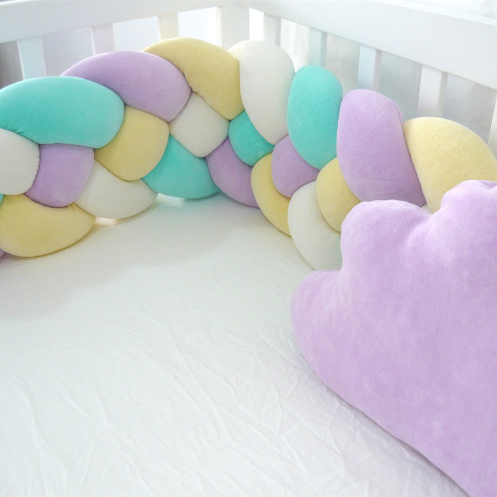 ELMALELLA - Aurora Braided Bedding Set Unicorn