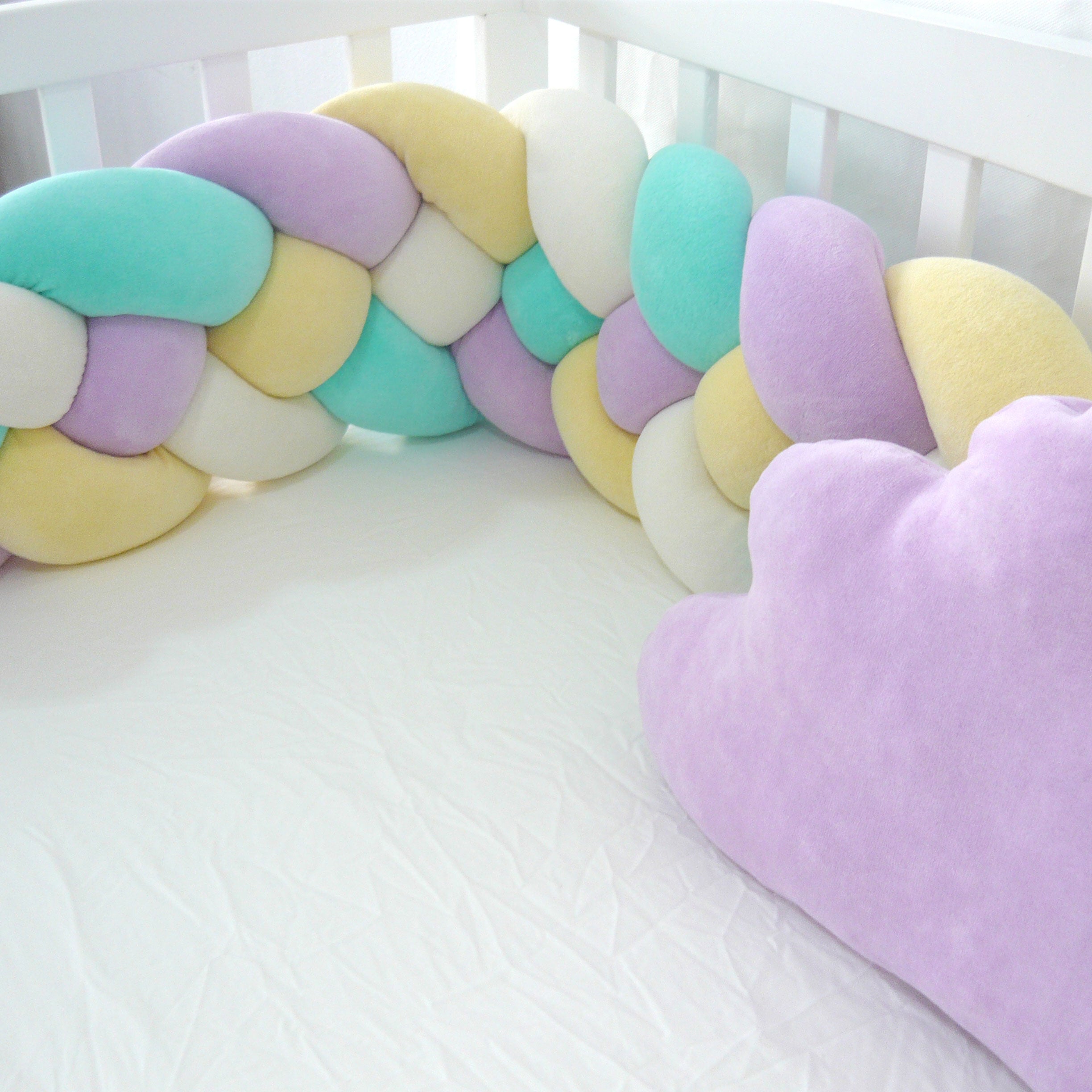ELMALELLA - Aurora Braided Bedding Set Unicorn